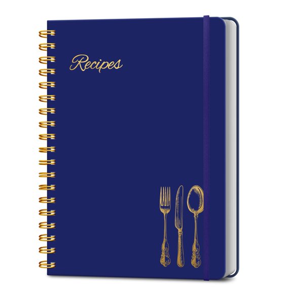 Libro de Recetas LuBudingJoy 150 Recetas con Encuadernación en Espiral