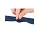thumbnail image 3 of INSPIRE CHIC Mujeres Pañuelo Delgado Color Sólido Puro Largas Bufandas Pañuelo de Cuello 35.43*1.97 pulgadas Azul Marino, 3 of 5