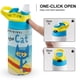 thumbnail image 4 of Pete el gato Botella de Agua con Tapa Pop Top de Un Toque, Acero Inoxidable, a Prueba de Fugas, para Deportes, Botella Infantil azul 12 oz, 4 of 6