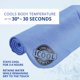 thumbnail image 3 of Toalla FROGG TOGGS iCOOL Pack de 2, Azul Cielo, 66 × 43 cm, 3 of 7
