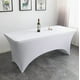 thumbnail image 2 of Funda De Mantel Tela Spandex 180*75*75 Cm Blanco, 2 of 3