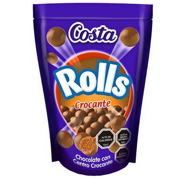 Chocolate Rolls Crocante, 150 g