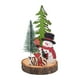 thumbnail image 1 of Decoración De Mesa Navide?a De Madera, Decoración De Mesa Para Vacaciones, Chimenea, Hogar, Mu?eco De Nieve, 1 of 5