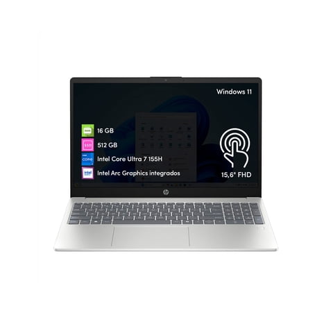 Notebook Hp Intel Ultra 7 16Gb 512Gb Ssd 15.6' Táctil Fhd
