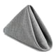 thumbnail image 1 of REGALWOVEN Juego de 6 Servilletas de Tela, Lino Lavable y Reutilizable para Mesa de Cena en Casa, Restaurante, Bodas y Eventos Gris ahumado 20x20 pulgadas, 1 of 6