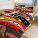 thumbnail image 1 of Cars Lightning McQueen Print Bedding Set Pattern Duvet Cove Set 3 Pieces 1 Quilt Cover And 2 Pillowcases for Women Men Teens, 1 of 5