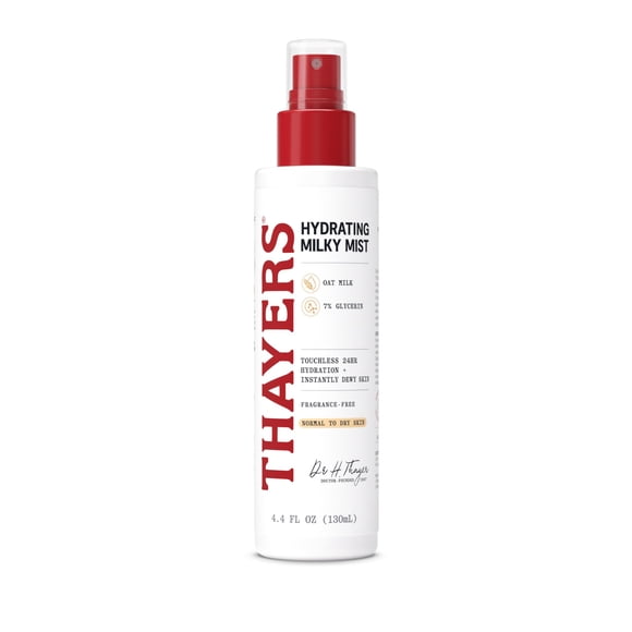 Spray facial THAYERS Milky Mist con leche de avena y 7% de glicerina 130 mL