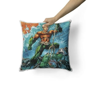 Creango - Cojin Decorativo Acuaman Dc Comic