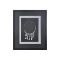 Ronda - Cuadro Joya Plata Turquesa Negro 38X45 Cm