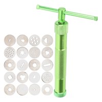 Extrusora De Arcilla Rotativa, Pistola De Barro Para Arcilla Compacta, Exprimidor De Acero Inoxidable, Herramientas Manuales Para Alfarería