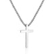 thumbnail image 1 of Collar con Cruz M MOOHAM para Hombre y Jóvenes, 1 of 3