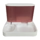 thumbnail image 3 of Dispensador De Alimentos, Cuenco De Agua, Alimentador Portátil Para Mascotas, Bebedero Para Cachorros, Gatos, Conejos, Color Rosa, 3 of 3
