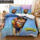 thumbnail image 1 of v1335 Bed Sheets Hot Game Crashbandicoot Bedding Set Cartoon Duvet Cover Set Pillowcase Twin Full Queen King Duvet Cover Boys Bedclothes 3-Piece Bedding Set (1 Duvet Cover + 2 Pillow Shams) Bed Sheets, 1 of 5