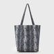 thumbnail image 2 of Tote Bag Mujer Print Pitón Negro Corona, 2 of 4