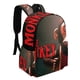 thumbnail image 2 of El Mono-theme Backpack, Campus style schoolbag Bookbag with Adjustable Shoulder Straps And Large Zip Compartment, Unisex Travel Bags.42x30x15cm, 2 of 6