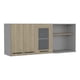 thumbnail image 5 of Alacena 2 Puertas + Modulo Inferior + Modulo Superior Gris Rovere, 5 of 8