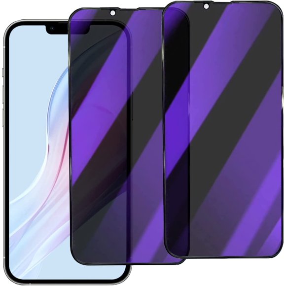 Protector de pantalla AHERLCG Privacy Anti-blue para iPhone 12/12 Pro