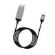 thumbnail image 2 of Adaptador HDMI A USB C Cable USB C A HDMI De 2M Para Monitores Tableta Oficina En Casa Negro, 2 of 3