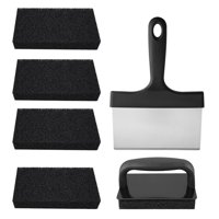 Ioensy - 7X Kit De Limpieza De Parrilla Raspador De Parrilla Limpieza Rápida Para Limpiador De Camping