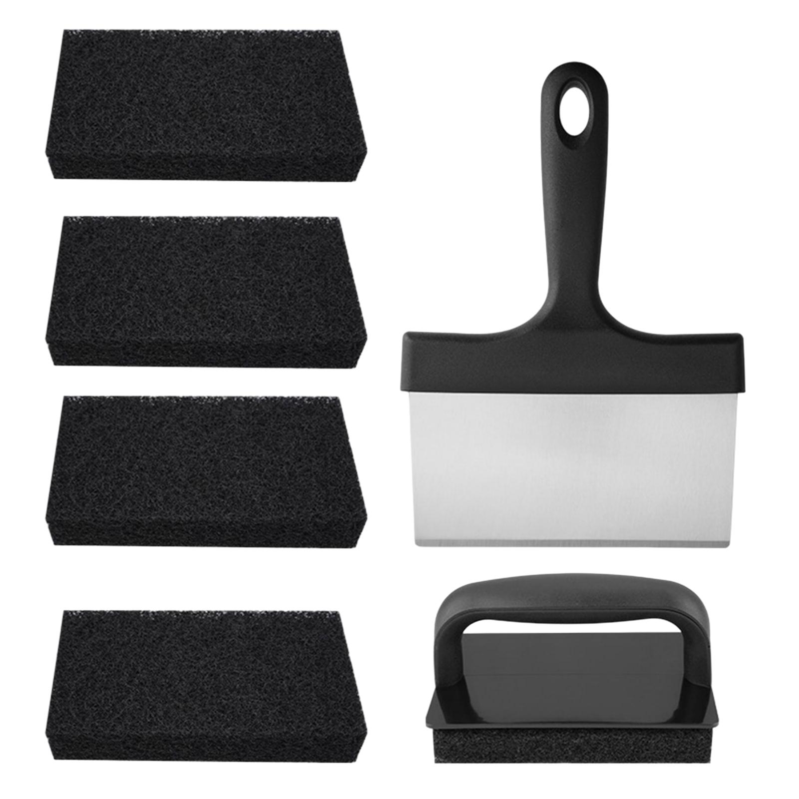 Ioensy - 7X Kit De Limpieza De Parrilla Raspador De Parrilla Limpieza Rápida Para Limpiador De Camping