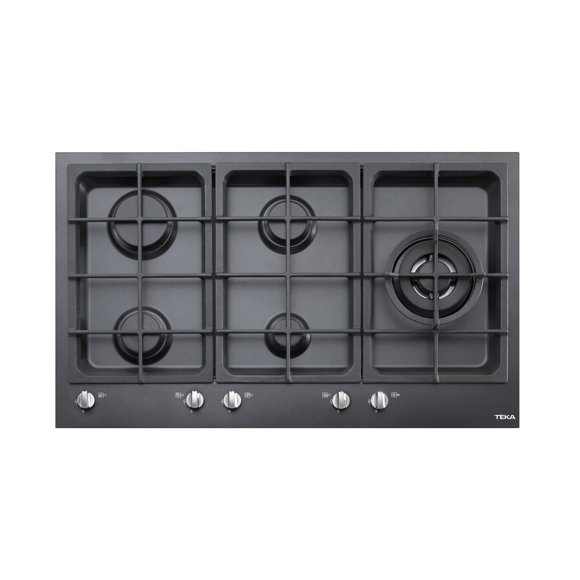Encimera Gas licuado 5 Quemadores Ew 90 5G Bk