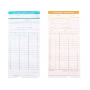 Factorynet - Set 100 Tarjetas Reloj Control Asistencia