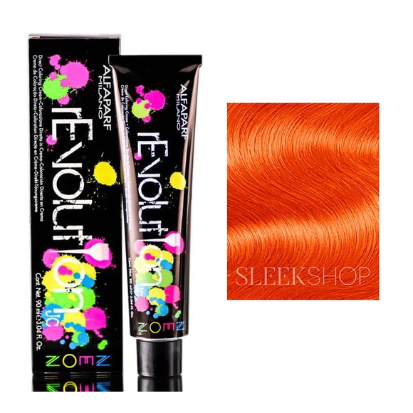 Crema para teñir el cabello Alfaparf Revolution Neon Dynamic Orange