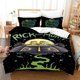 thumbnail image 1 of Rick And Morty Cartoon Quilt Duvet Cover Set Comforter Cover3-Piece Bedding Set, 1 of 5