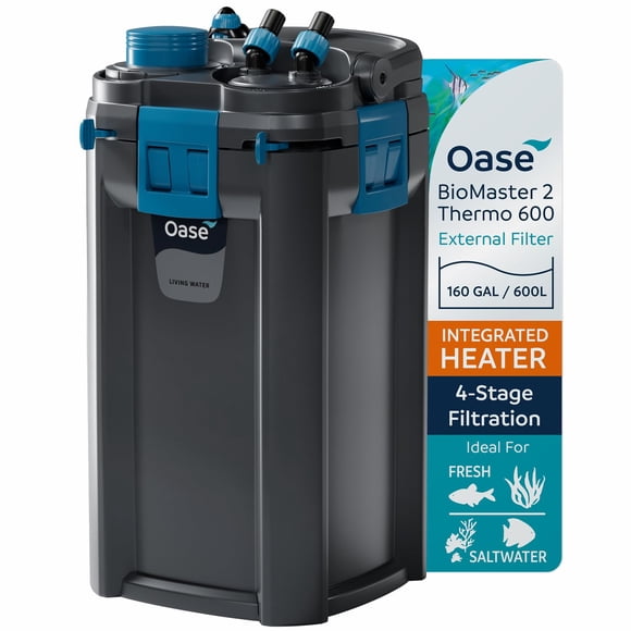 Filtro canister externo para acuario OASE BioMaster 2 Thermo 600