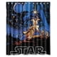 thumbnail image 1 of Cortina de ducha de Star Wars, juego de cortina de baño con ganchos, tamaño 60 x 72 pulgadas, 1 of 3