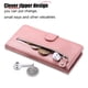 thumbnail image 2 of Funda con Cremallera para iPhone 12 PRO MAX, Carcasa Cartera de Cuero PU con Soporte y Tarjetero, 2 of 6
