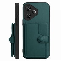 Foxdock Funda Para Xiaomi Redmi Note13 4G Con Bloqueo Rfid - Diseño Elegante Con Cierre De Botón