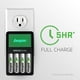 thumbnail image 2 of Cargador de baterías Energizer recargable AA/AAA con 4 pilas AA, 2 of 8