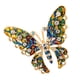 thumbnail image 3 of Drinestone Colorido Esmalte Mariposa Boda Boda Broche Joyería De Las Muchachas, 3 of 5