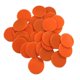 thumbnail image 3 of 100pcs Poker Chips Monedas Color sólido Casino Supply Juegos familiares Accs naranja, 3 of 4