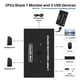 thumbnail image 2 of Conmutador KVM DGODRT 2 PC 3 USB VGA – Selector de Monitor, 2 of 6