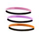 thumbnail image 5 of 3 Diademas Deportivas Elásticas Antideslizantes Para Entrenamiento, Fútbol, Rosa, Morado, Naranja, 5 of 5