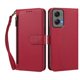 thumbnail image 3 of Funda con Billetera para [Motorola Moto G Stylus 2024 5G] con Bolsillo Zipper y Tarjetero Rojo, 3 of 6