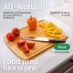 thumbnail image 4 of Tabla de cortar Greener Chef Bamboo, 45 x 30 cm, extra grande, 4 of 9
