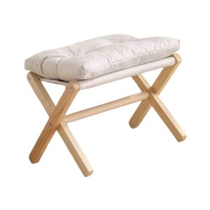 Bothyi - Pisos En El Taburete Del Taburete Del Taburete Para El Vestidor Entrada De La Cama Del Vestidor Blanco