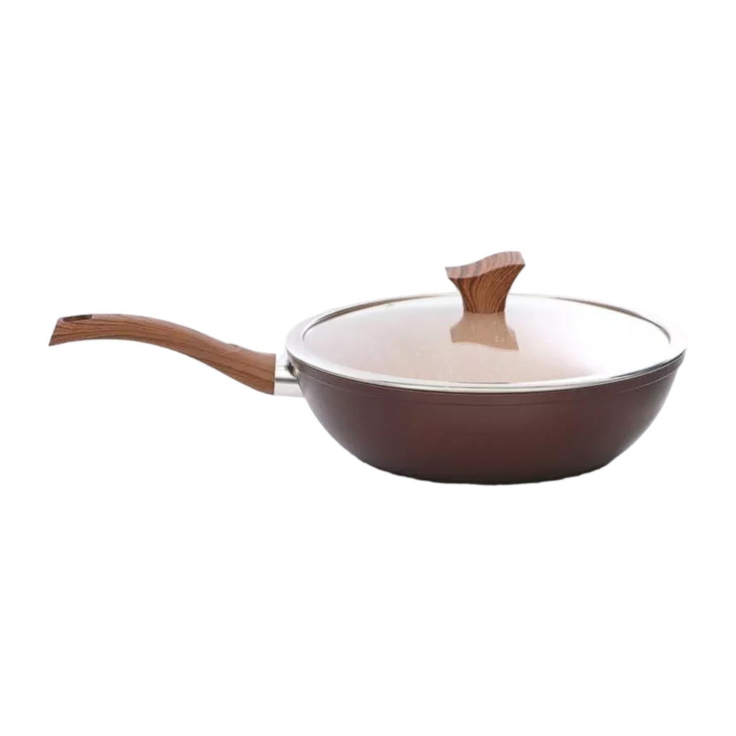 Arte Andino - Olla Cacerola Marmoleada 24cm 5800ml Antiadherente