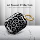 thumbnail image 4 of Estuche QQKVFNG para AirPod Pro 3 (2025) Leopardo Negro, 4 of 6
