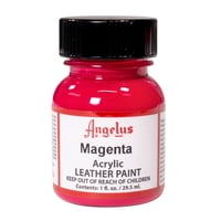 Pintura Para Cuero Angelus Acrílica Magenta 30 Ml