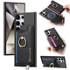 thumbnail image 1 of Funda Magnética para Samsung Galaxy S25 Ultra con Billetera y Anillo, Protector Resistente Negro, 1 of 5