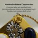 thumbnail image 4 of Mini prensa flores llavero metal portátil kit con anillo conservación flores senderismo, 4 of 7
