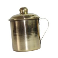 Magideal - Taza De Té De Bronce, Taza De Té De Bronce Puro, Fácil De Limpiar, Práctica, Retro, Taza De Té De Bronce Para Bar, Vacaciones, Casa De Té, Restaurante