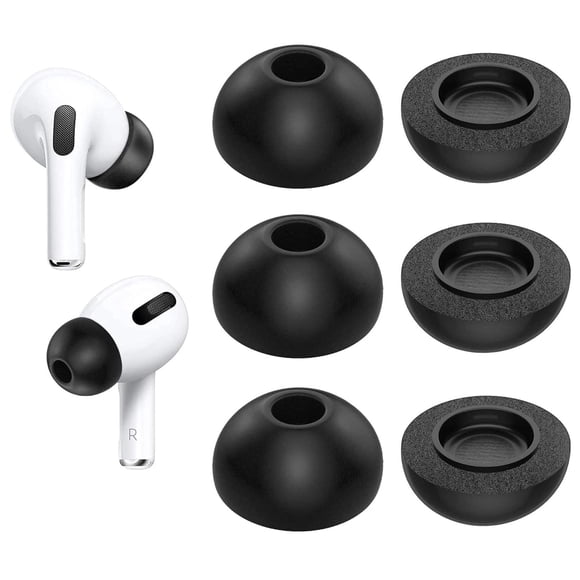 Puntas De Espuma Con Memoria Para Airpods Pro 1 Y 2 Talla Grande