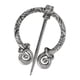thumbnail image 3 of Viking Norse Broche Shad Abrigo Bufanda Pin Medieval Joyería Antigua Plata 4, 3 of 3