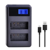 Genérico - Cargador Doble Lc-E10 Alternativa Canon T3 T5 T6 T7 T100