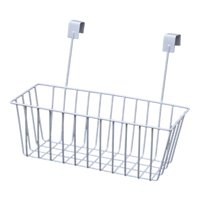 Bothyi - Cestas De Almacenamiento De Rejilla Con Ganchos Sobre La Cesta Organizadora De La Puerta Del Gabinete Para Rv